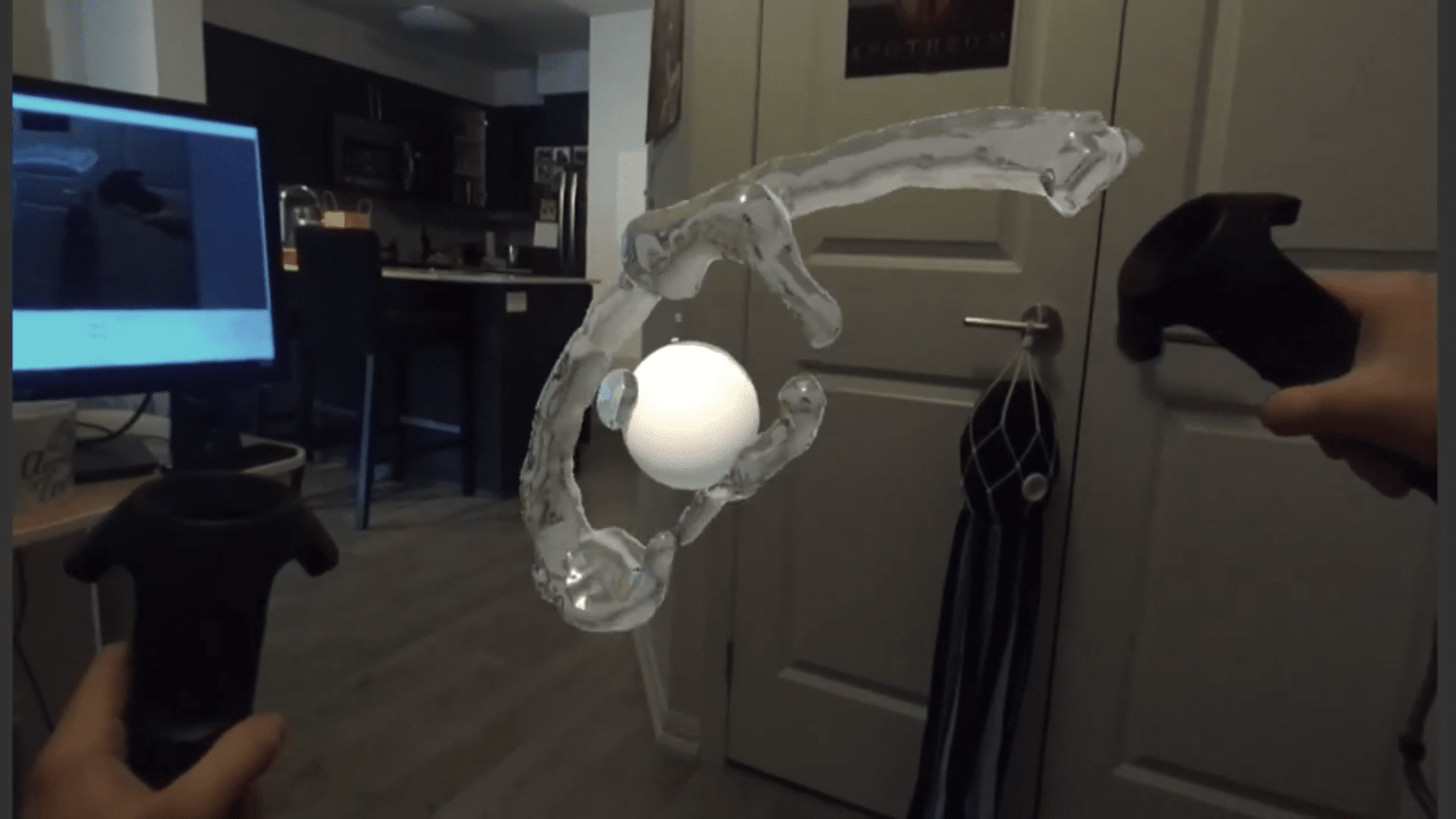 Real-Time fluid simulation with AR